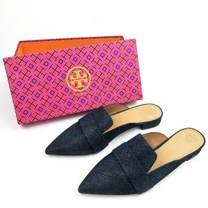 Tory Burch Rosalind 20MM Mule Printed Suede